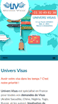 Mobile Screenshot of obtention-visa.com